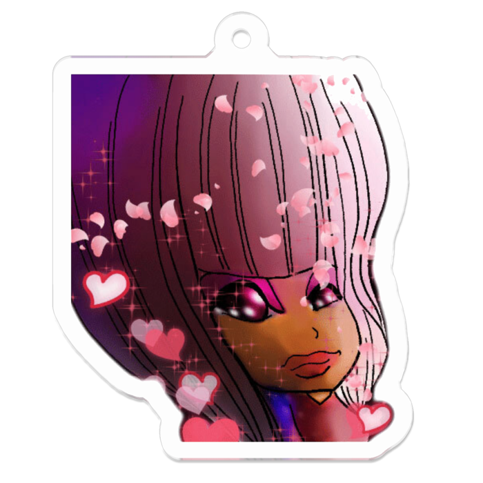 アクリルキーホルダー - 50 × 50 (mm)