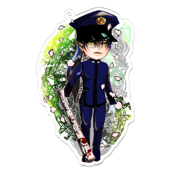 アクリルキーホルダー - 100 x 100 (mm)