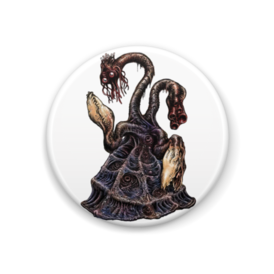 缶バッチ イスの偉大なる種族 うにょっく Nottsuo Booth