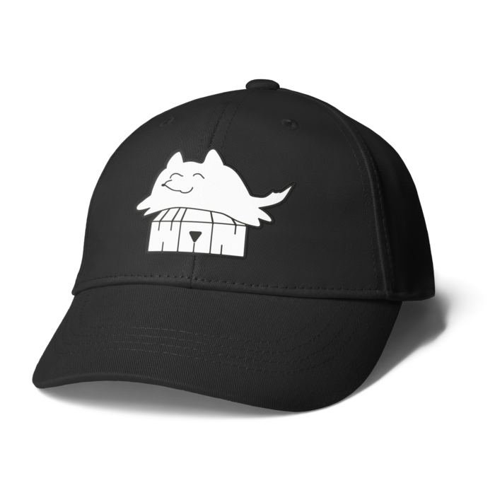 キャップ - ブラック