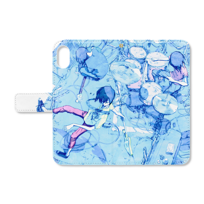 手帳型iPhoneケース - iPhone XSMax - ストラップ穴 あり