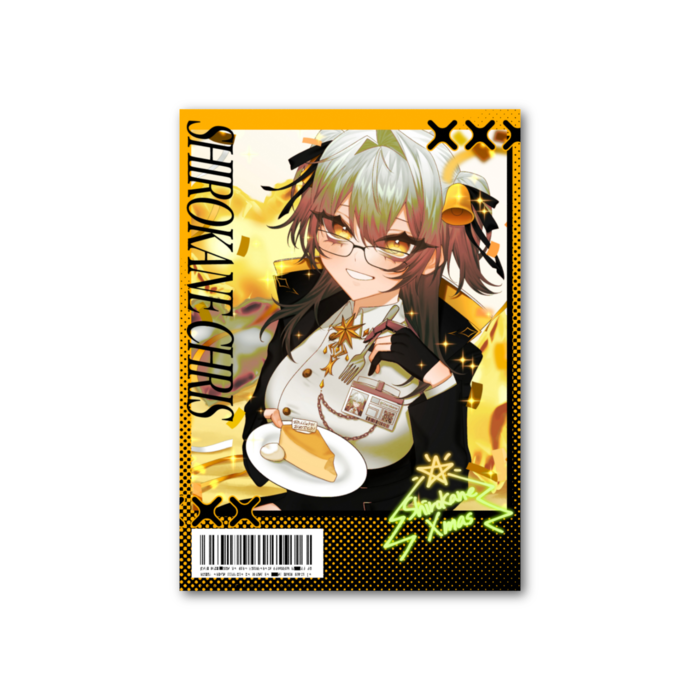 フォト風カード【黄】