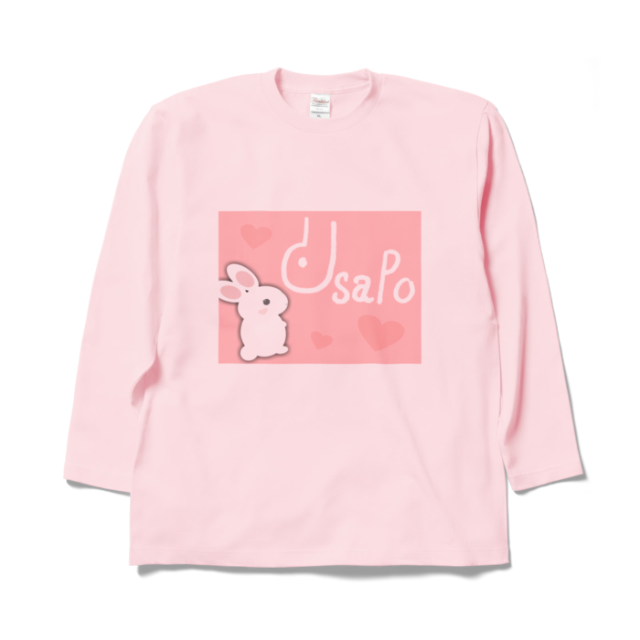 ロングスリーブTシャツ - XL - ライトピンク
