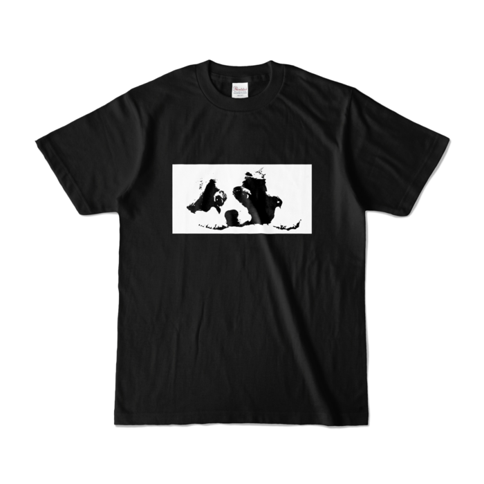 カラーTシャツ - S - ブラック (濃色)