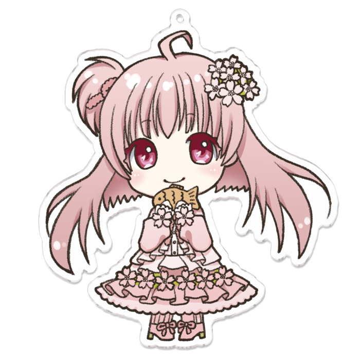 アクリルキーホルダー - 100 x 100 (mm)
