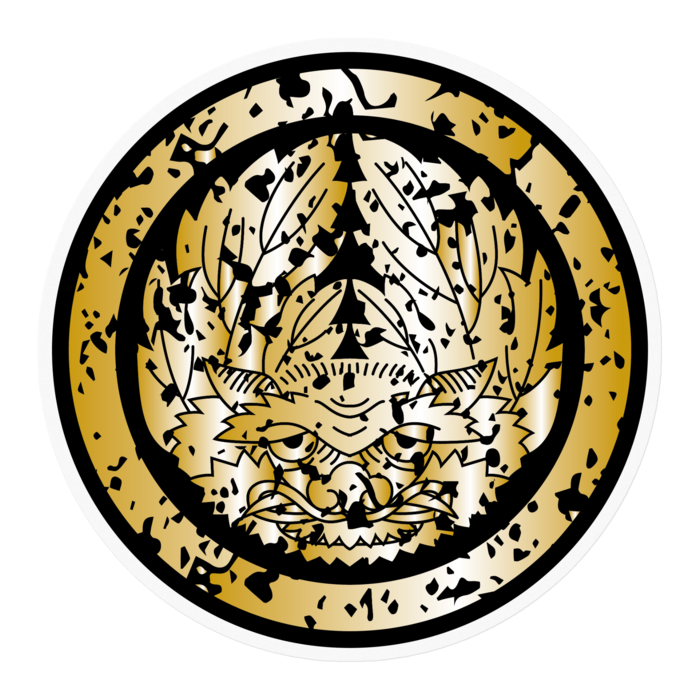 ステッカー - 100 x 100 (mm)