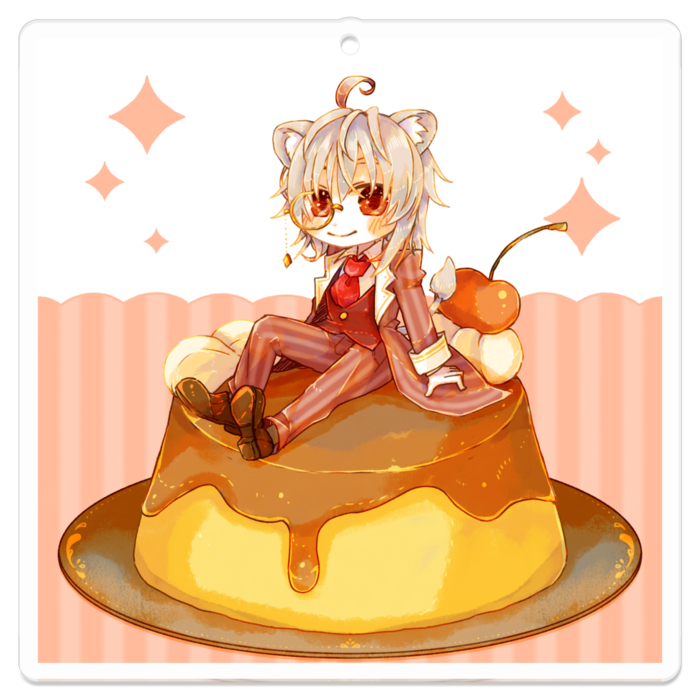 アクリルキーホルダー - 70 x 70 (mm)