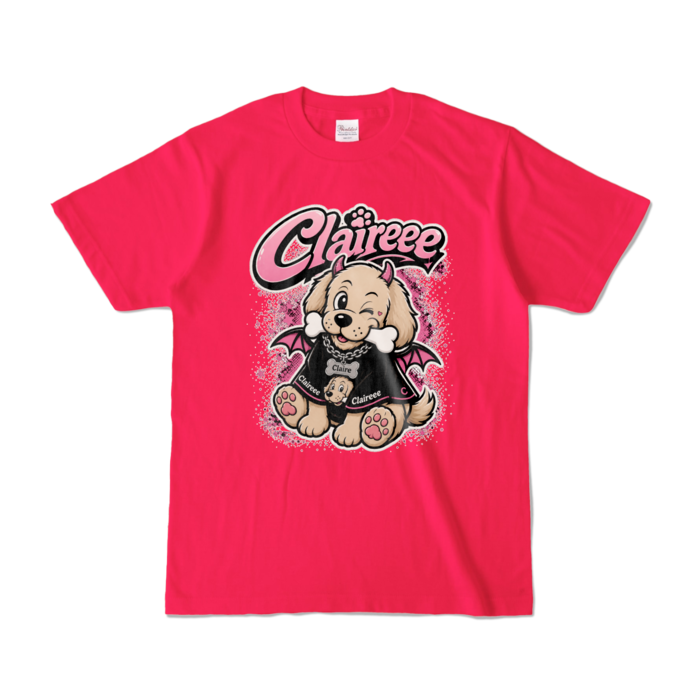 カラーTシャツ - S - ホットピンク (濃色)