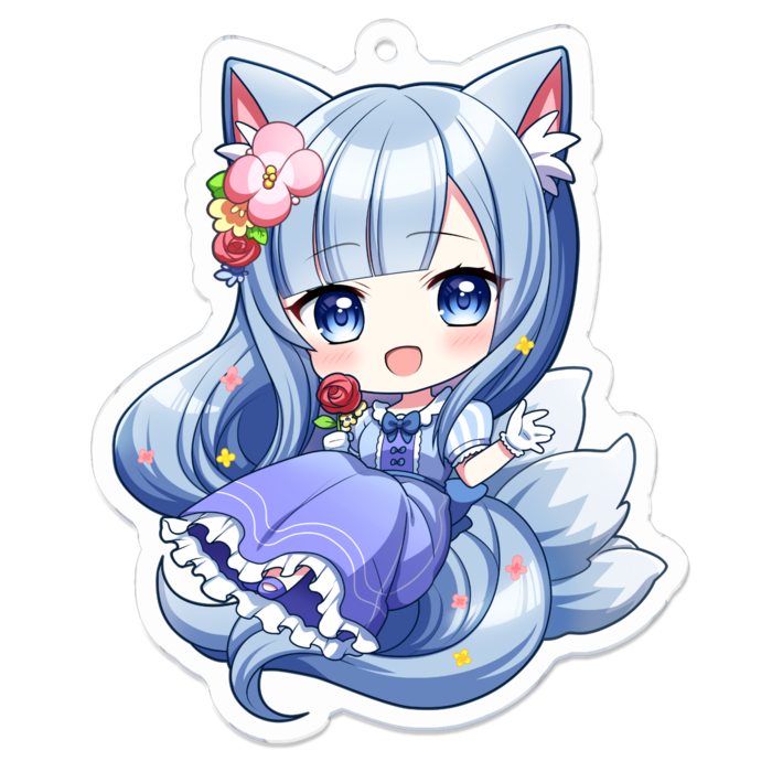 アクリルキーホルダー - 70 x 70 (mm)