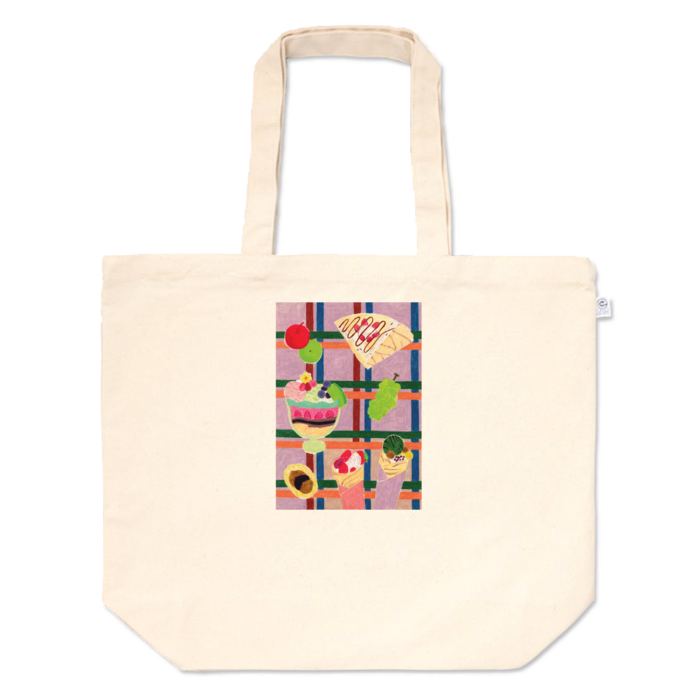 トートバッグ - L - プリント面積中