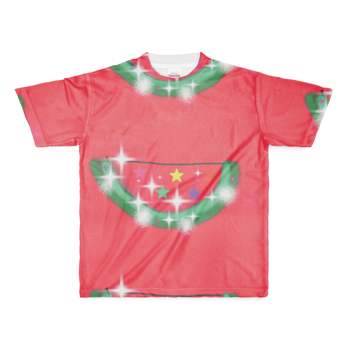 フルグラフィックTシャツ - M - 正面印刷のみ