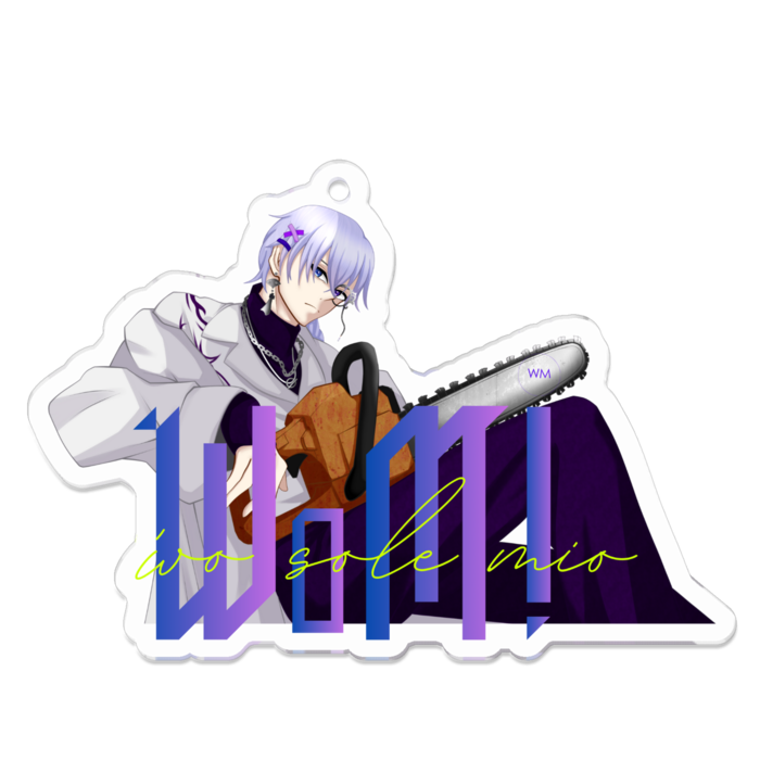 アクリルキーホルダー - 70 x 70 (mm)