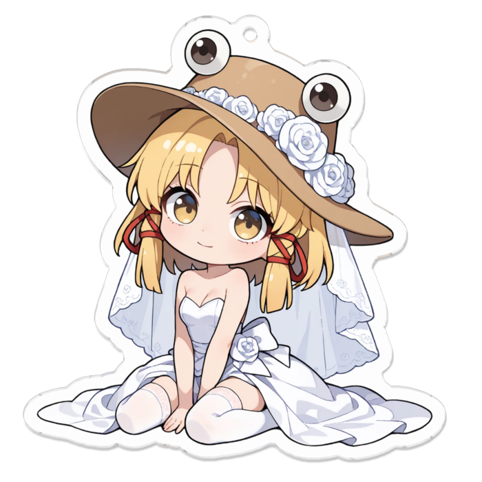 アクリルキーホルダー - 70 x 70 (mm)(キャラのみ)