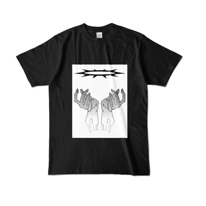 カラーTシャツ - L - ブラック (濃色)