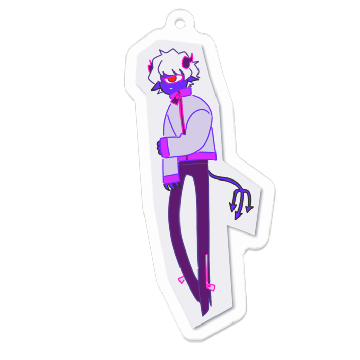 アクリルキーホルダー - 70 x 70 (mm)