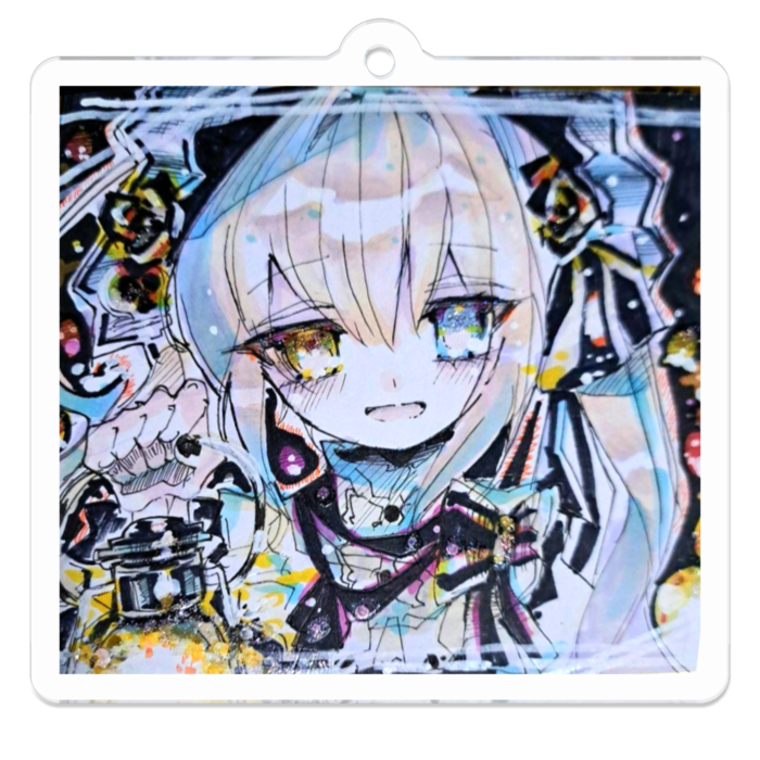 アクリルキーホルダー - 50 x 50 (mm)(3)