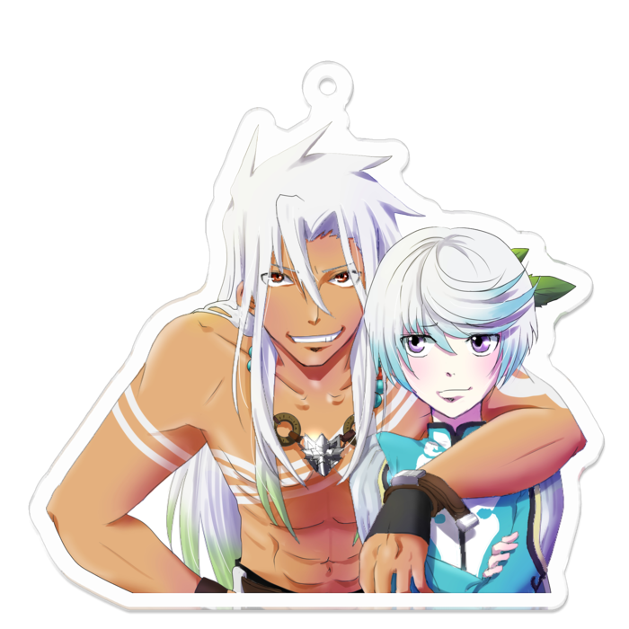 アクリルキーホルダー - 70 x 70 (mm)