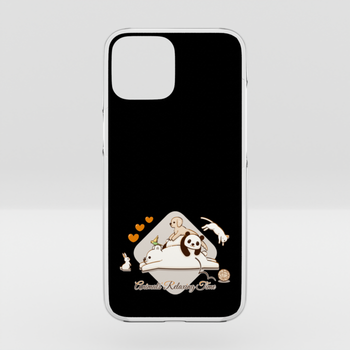 クリアiPhoneケース　黒色　iPhone 16