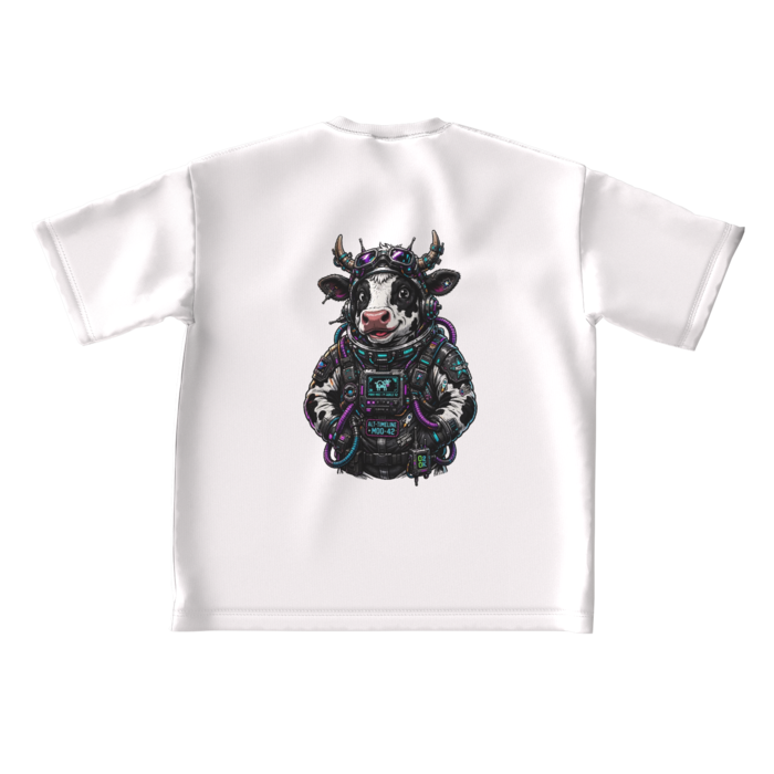 ビッグシルエットTシャツ - L - 背面
