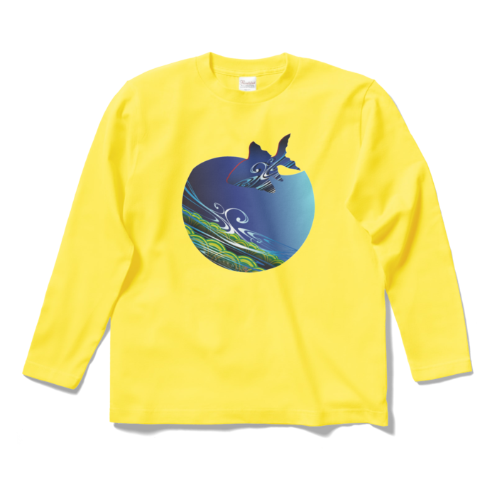 ロングスリーブTシャツ - S - イエロー