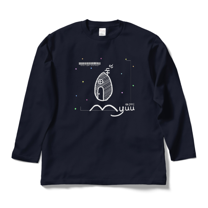 ロングスリーブTシャツ - L - ネイビー