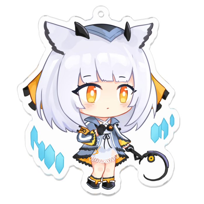 アクリルキーホルダー - 70 x 70 (mm)