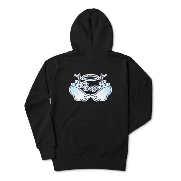 ジップパーカー - L - ブラック