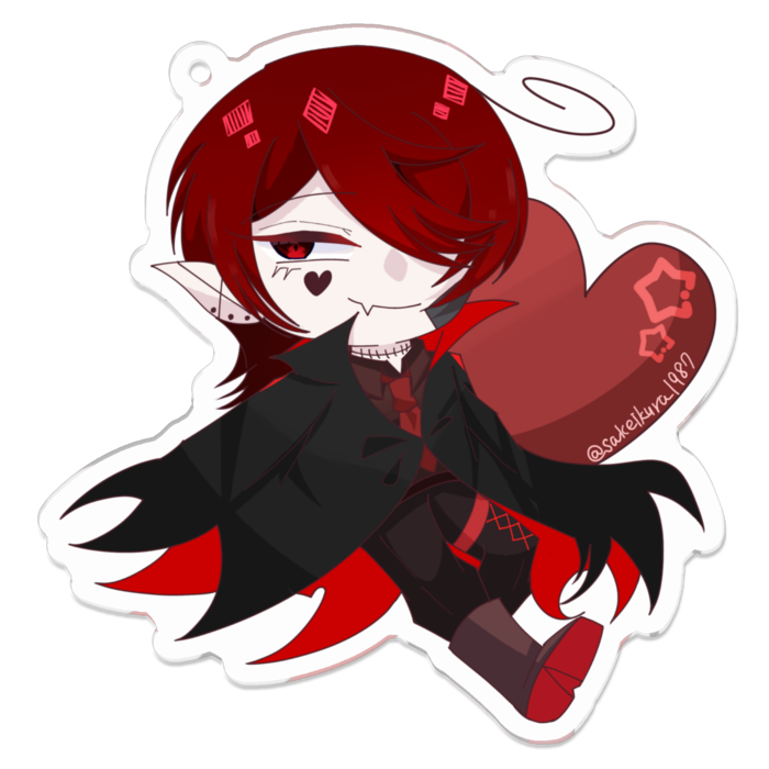 アクリルキーホルダー（コーティング） - 70 x 70 (mm)