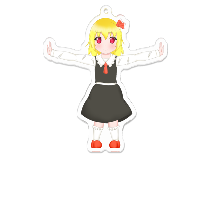 東方projectアクリルキーホルダー　ルーミア