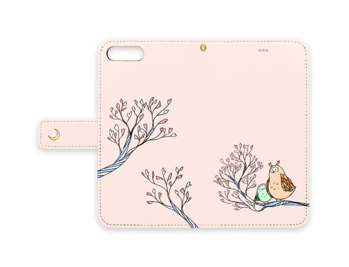 手帳型iPhoneケース - iPhone7 Plus - ストラップ穴 あり