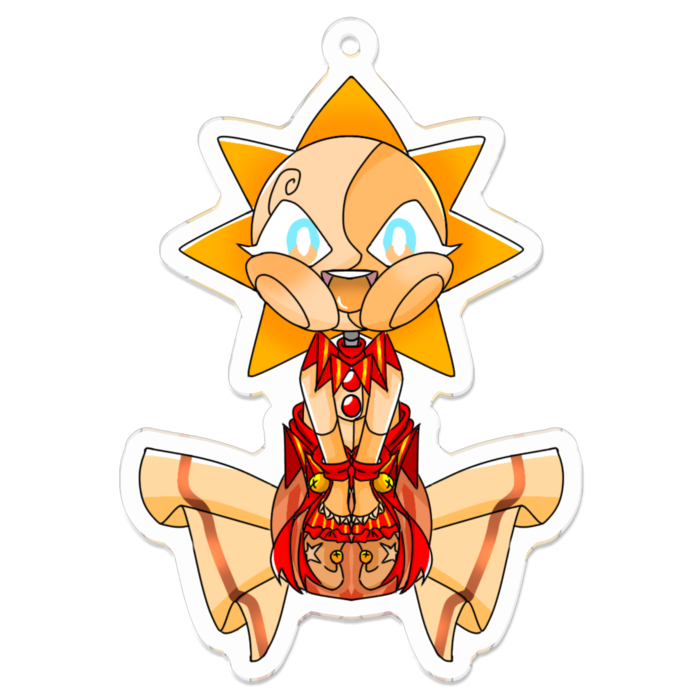 アクリルキーホルダー - 70 x 70 (mm)