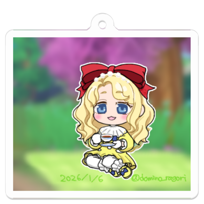 アクリルキーホルダー - 50 x 50 (mm)(10)