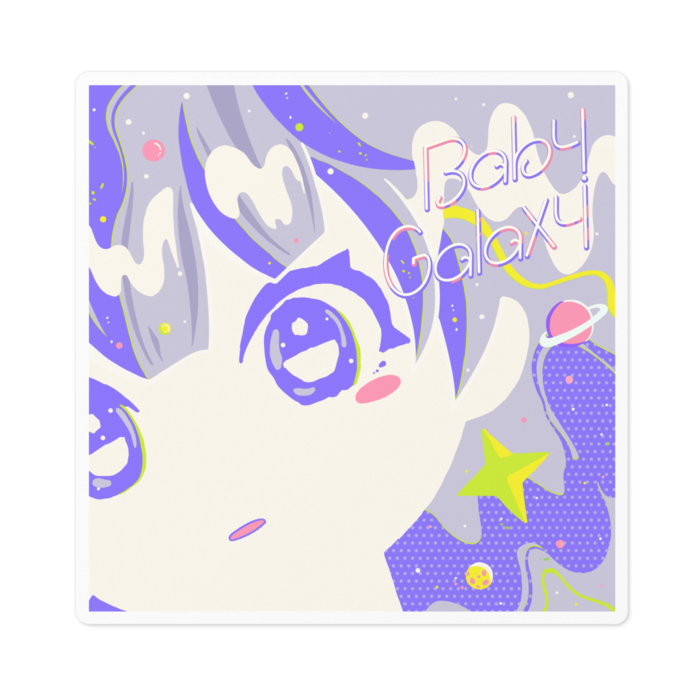 ステッカー - 100 x 100 (mm)