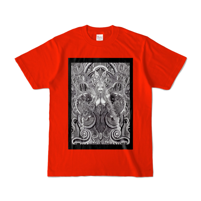 カラーTシャツ - S - レッド (濃色)