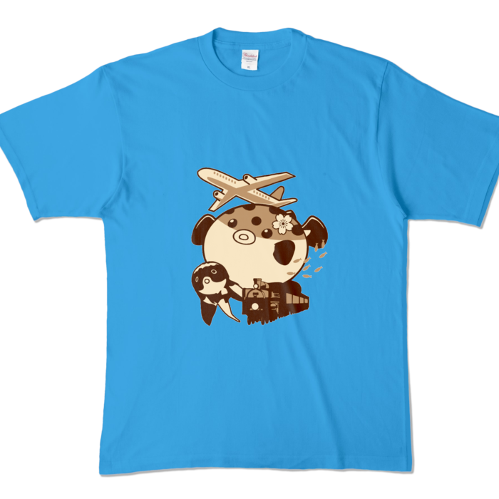 カラーTシャツ - XL - ターコイズ (濃色)
