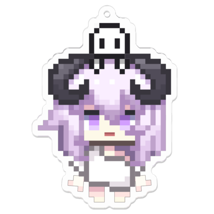 ドット絵アクキーVer.02 - 70 x 70 (mm)