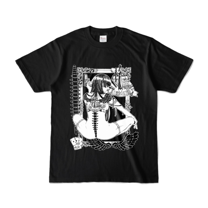 カラーTシャツ - S - ブラック (濃色)