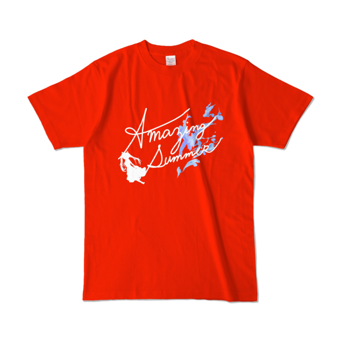 カラーTシャツ - L - レッド (濃色)