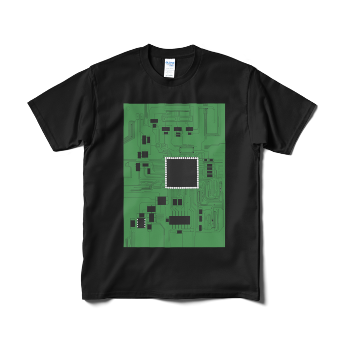 Tシャツ（短納期）緑 - M - ブラック