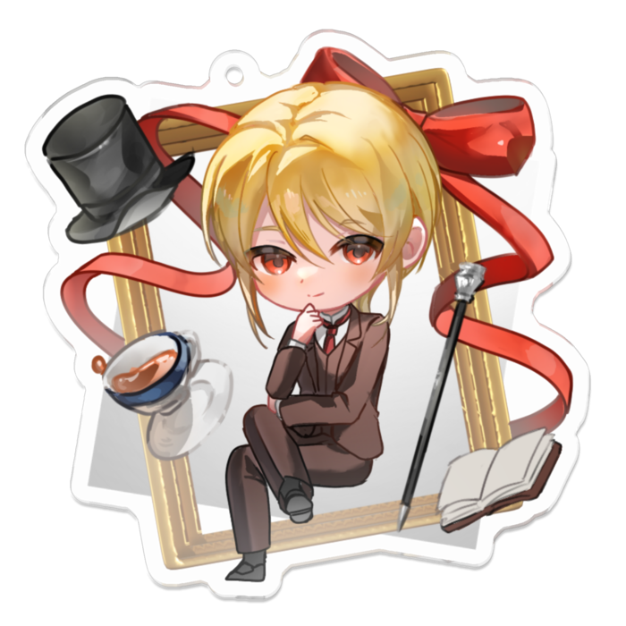 アクリルキーホルダー - 70 x 70 (mm)