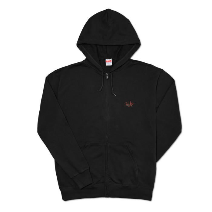 ジップパーカー - XL -typeB ブラック(1)