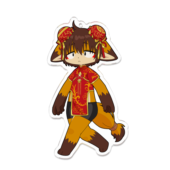 アクリルキーホルダー - 100 x 100 (mm)