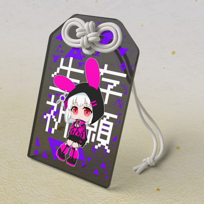 アクリルお守り - 50 × 80mm