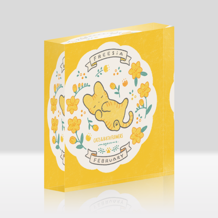 アクリルブロック - 100x100mm