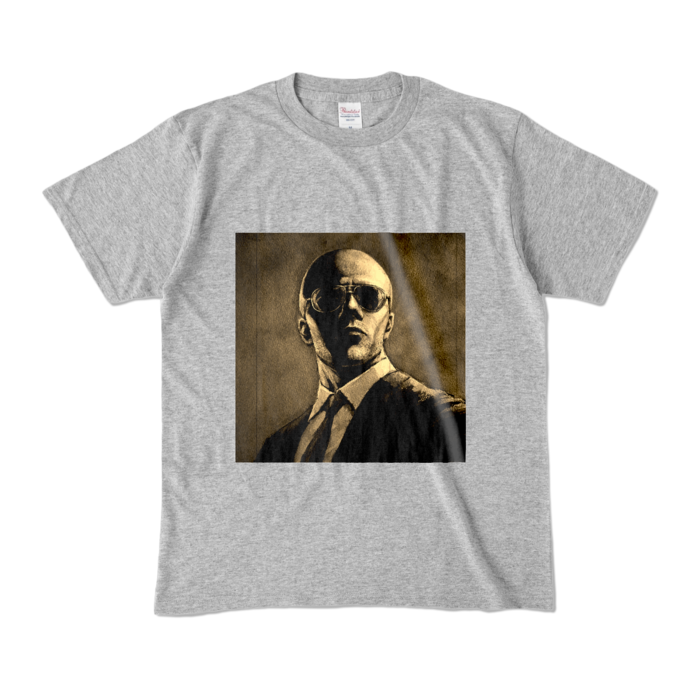 カラーTシャツ - M - 杢グレー (濃色)