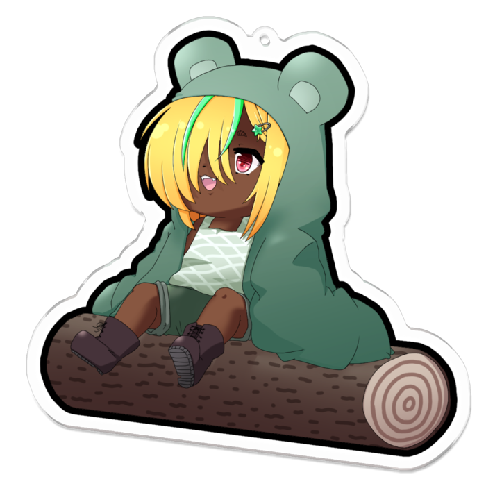 アクリルキーホルダー - 100 x 100 (mm)