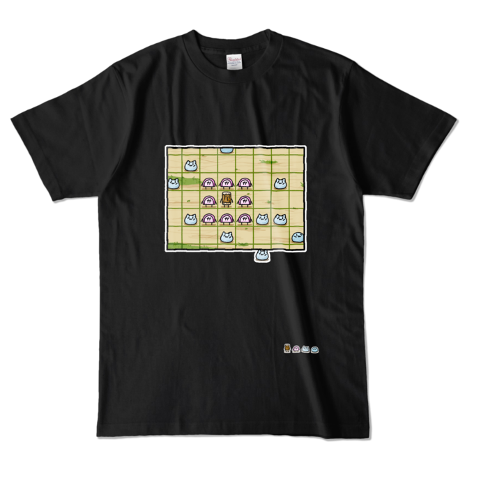 カラーTシャツ - L - ブラック (濃色)