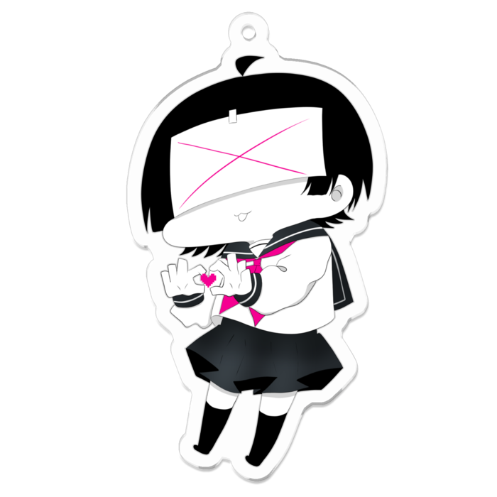 アクリルキーホルダー - 70 x 70 (mm)