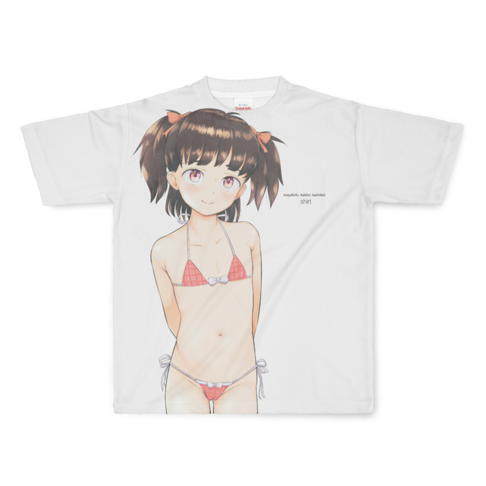フルグラフィックTシャツ - L - 正面印刷のみ
