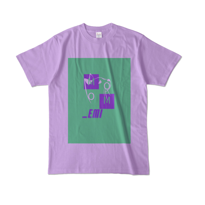 カラーTシャツ - L - ライトパープル (淡色)